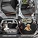 MT-Great Dog Seat Cover - Car Seat Cover for Dogs with Slide Flaps - Waterproof - Nonslip Backing - Hammock Convertible