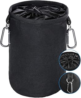 XCOZU Wäscheklammer Beutel zum Aufhängen, Klammerbeutel Wasserdicht mit 2 Kleiderbügel Clips hält Pegs sauber und trocken für Indoor Outdoor Pegs Organizer Lagerung verwenden