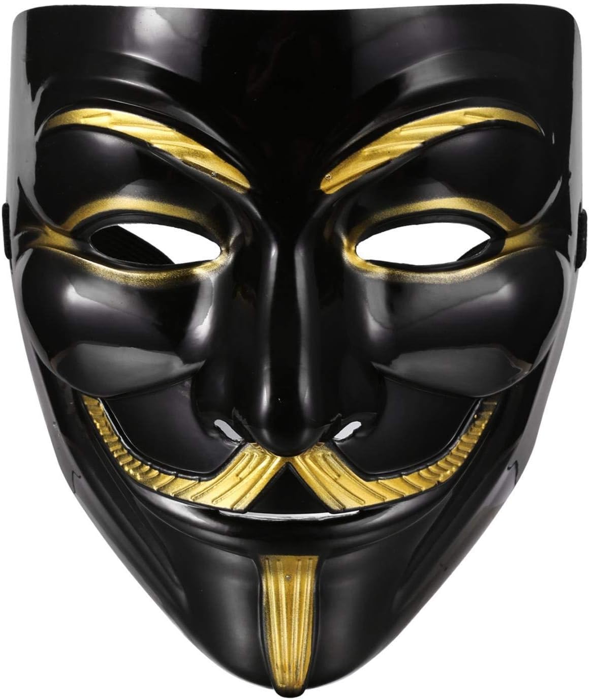 FAVELA Plastic Fawkes Mask Anonymous VIP Edition Face-Mask Cosplay Protest