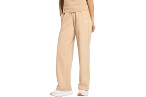 adidas Womens Essentials Small Logo Feelcozy Open Hem Pants