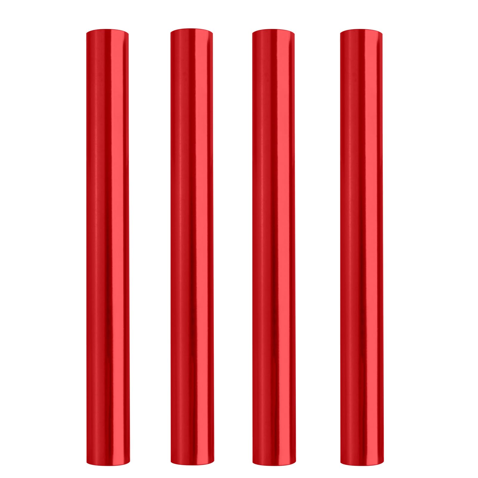 Azarxis Tent Pole Repair Sleeve Kit Tent Rod Tube Spare Splint Kit for Tent Poles, Inner Diameter Φ9mm for Tent Pole with a Diameter within 7.9-8.5mm (Red - 4 Pack - for Tent Pole 7.9-8.5mm)