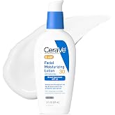 CeraVe AM Facial Daily Moisturizer, SPF 30 Face Sunscreen, 3oz | Travel Size Skin Care with Hyaluronic Acid &amp; Niacinamide, Daily Oil-Free Moisturizer For Men &amp; Women, Non-Comedogenic