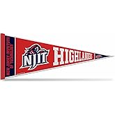 Rico Industries NCAA New Jersey City Gothic Knights 12" x 30" Felt Wall Décor Pennant - Great for Home/Bed Room/Man Cave Décor
