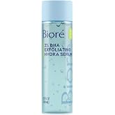 Biore Pore Refining 2% BHA Exfoliating Face Serum and Toner, 4 fl oz | Salicylic Acid Formula, Unclogs Congestion, Smooth Texture, Nourishing Hydration, Daily Leave-On Treatment