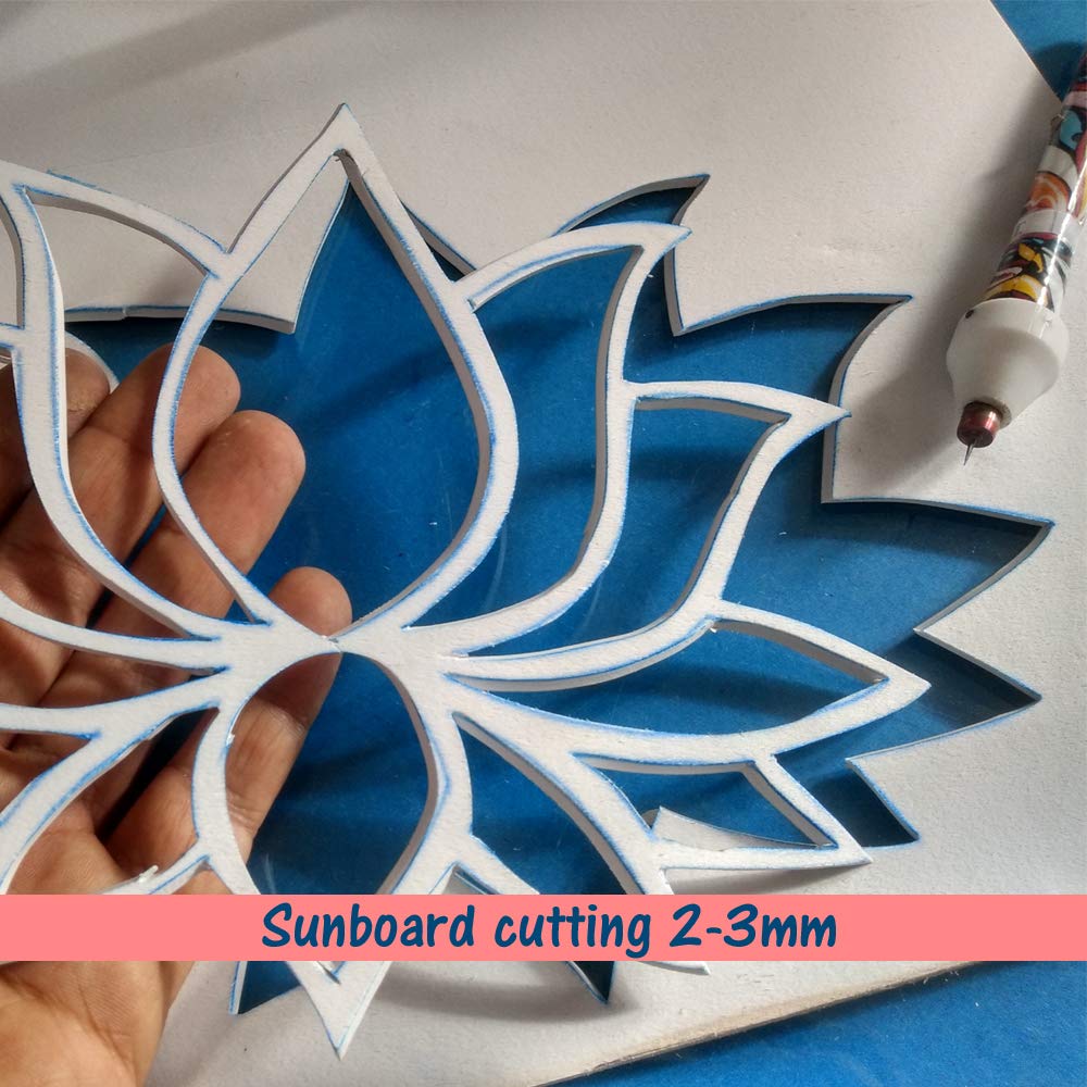 Cutart Pro Kit Stencil Cutter Finest Fastest and Easiest Pens for Paper and Plastic Sheet Design