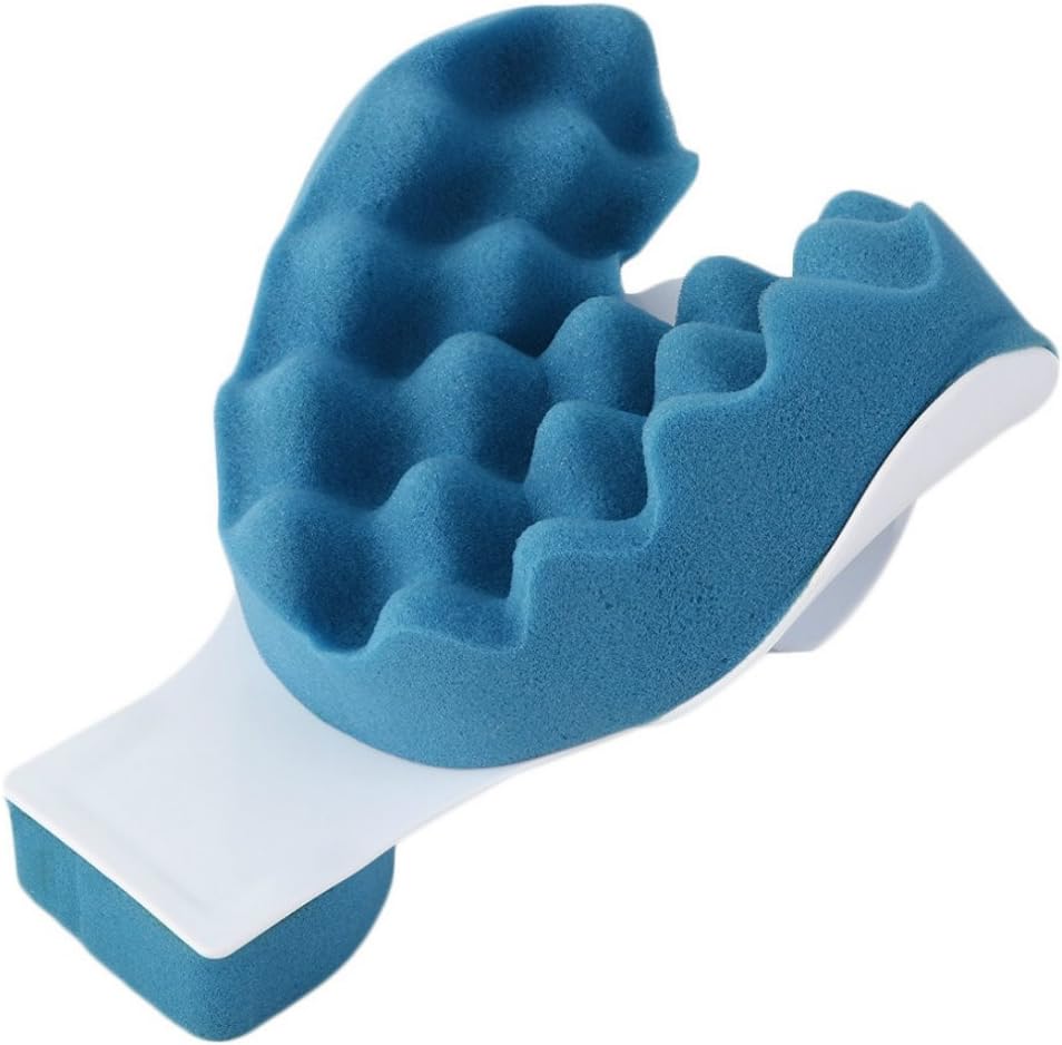 COLIBYOU Neck and Shoulder Relaxer Neck Pain Relief and Support Device Shoulder Relaxer Massage Traction Pillow