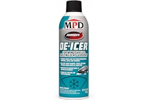 MPD Cobalt Charm De-Icer Spray – Fast-Acting Ice Remover for Windshields, Locks & Doors | Prevents Refreezing & Fogging | Safe on Paint, Metal & Rubber | 10 oz Aerosol Can (1-Pack)