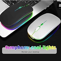 UrbanX 2.4GHz & Bluetooth Mouse, Rechargeable