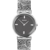 SeksySekonda Seksy Rocks Ladies Grey Crystal Watch 2657
