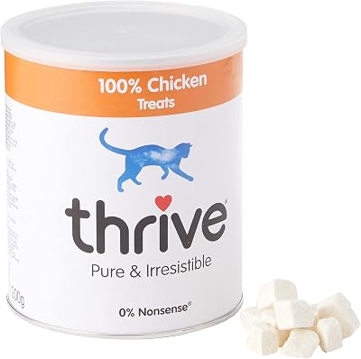 Thrive Cat 100% Chicken MaxiTube Treats 170g - Freeze-Dried Cat Treats