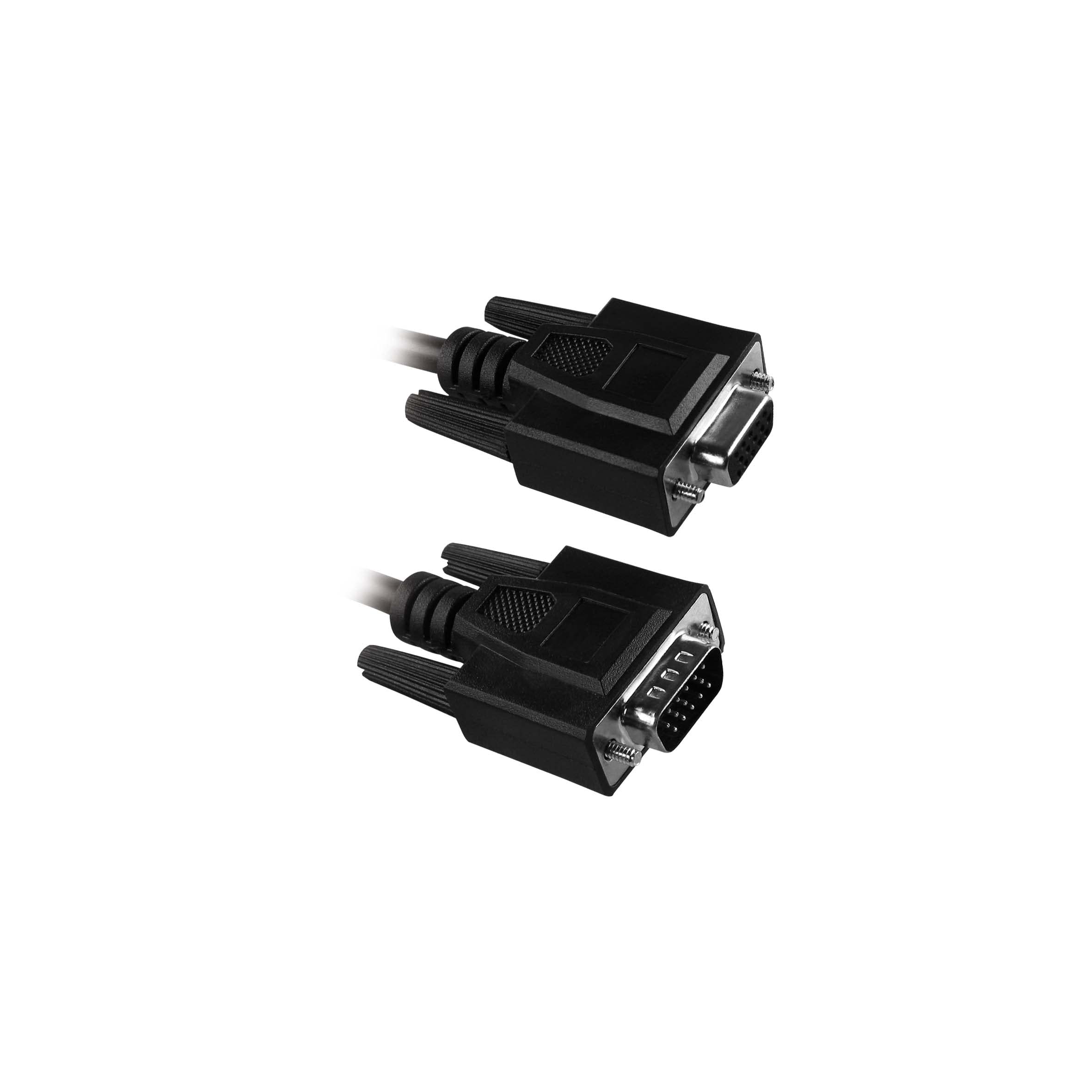 APM 510015 Svga Extension Cable Male/Male Black Male/Female 1.8 m Black