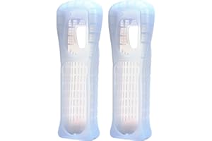 AreMe 2X Silicone Skin Case Cover for Wii Remote Controller