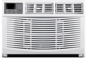 Arctic Wind 15,000 BTU 115V Window Air Conditioner & Dehumidifier with Remote Control, Window AC Unit for Apartment, Bedroom, & Large Rooms up to 700 Sq. Ft. in White