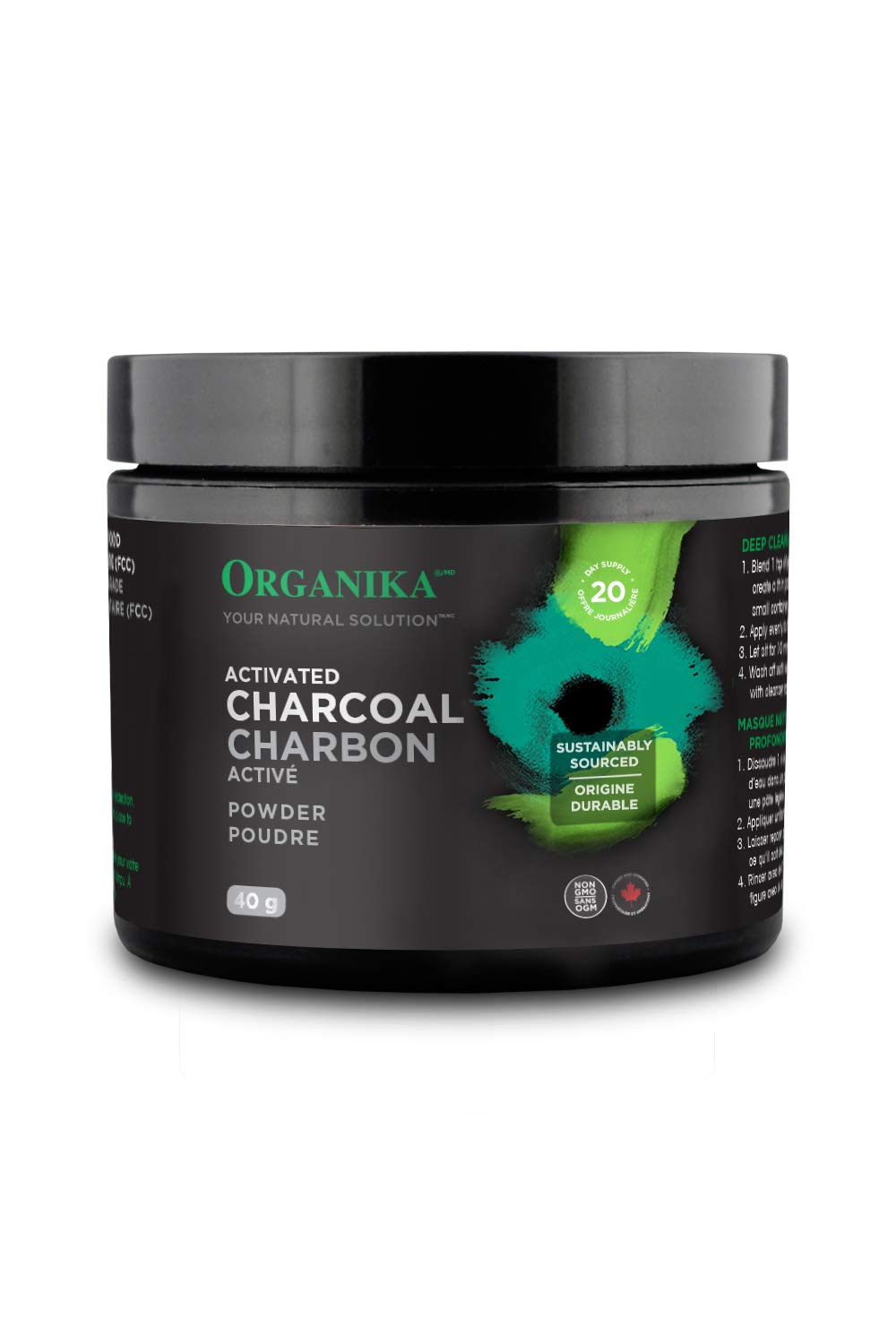 Activated Charcoal Powder 8 oz for DIY Recipes Teeth