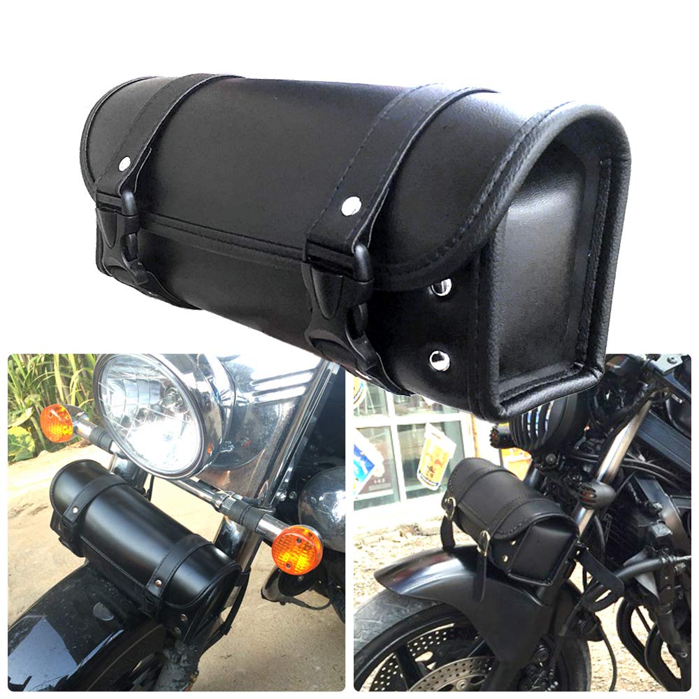 harley davidson leather handlebar bags