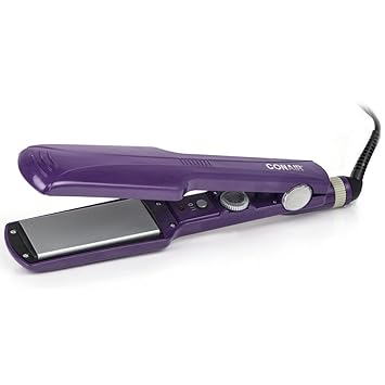 conair hair straightener purple