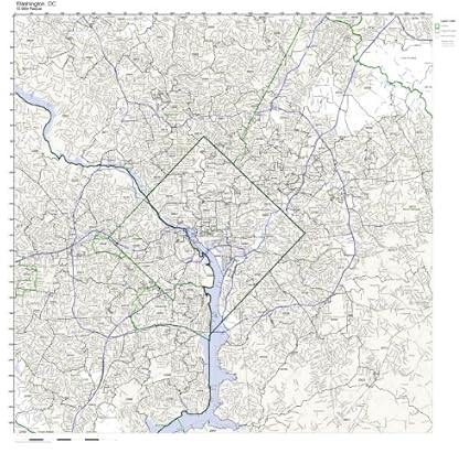 Washington Dc Zip Code Map Map Of The World - Map