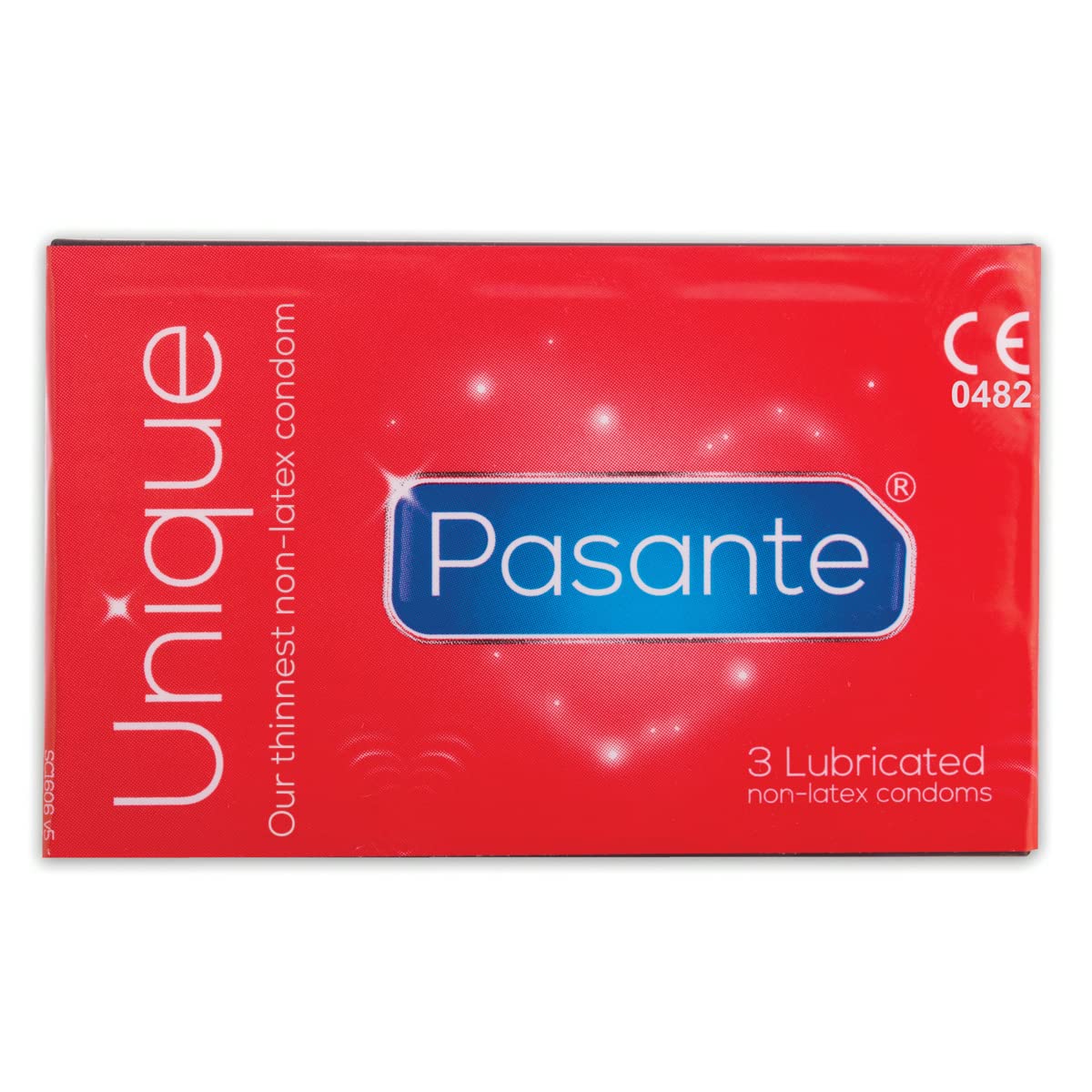 Pasante Unique Non-Latex Condoms - Pack of 12