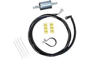 Inline Tube Replacement for 2000-05 Chevrolet Monte Carlo Impala 3.8L Only Nylon Fuel Supply Line Kit Filter to Engine