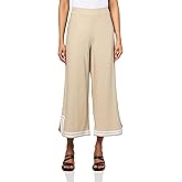 Trina Turk Women's Cropped Linen Pant