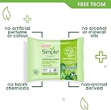 Simple Kind to Skin Facial Wipes Sensitive Skin 6 Pack x 25 Wipes Glycerin view 5
