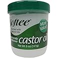 Softee Castor Oil Hair & Scalp Conditioner, 5 Ounce