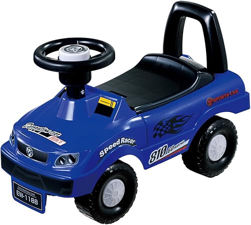 Amazon 永和 足けり乗用玩具 キッズスポーツカー ブルー おもちゃ おもちゃ