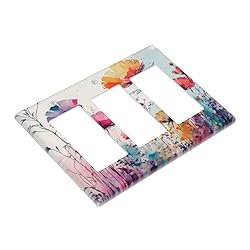 Wpshijia Triple Rocker Switch Cover