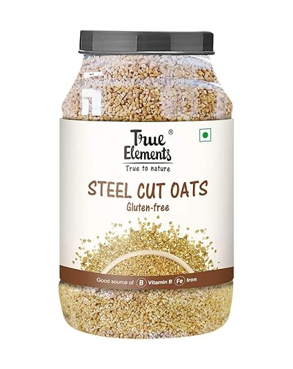 True Elements Gluten Free Steel Cut Oats 2kg - Iron Rich Oats