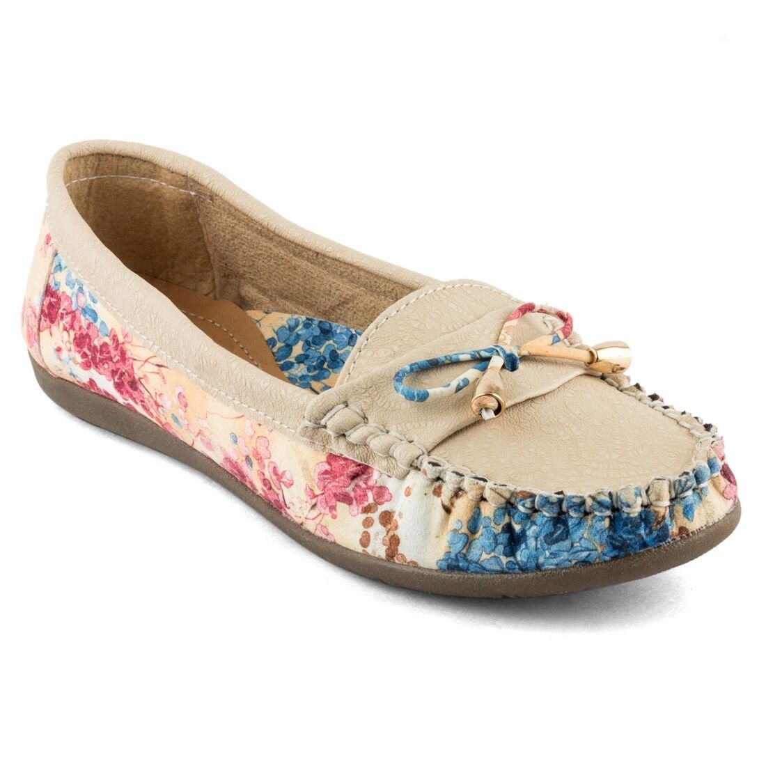 tashi women's loafers (eu 36) (42, beige)