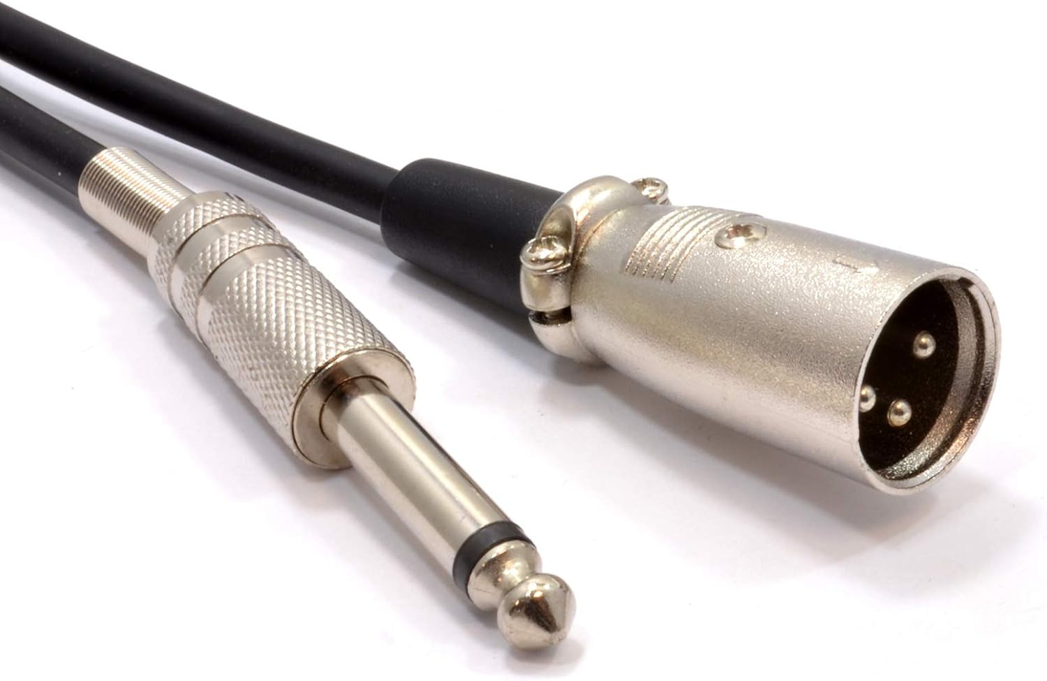 Instrument câble XLR 3 Broches Fiche vers 6,35 mm Mâle Mono Jack Fiche