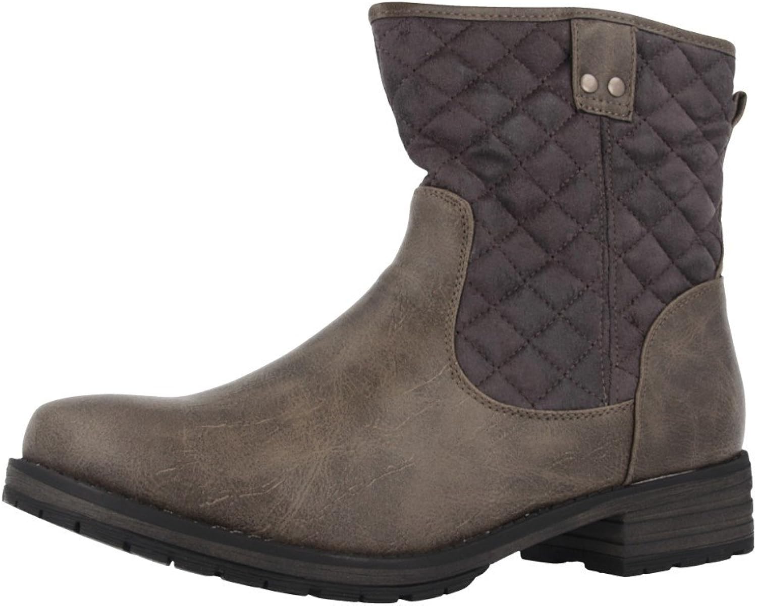 Boras-Hanna-Femme-Gris (Boots- Chaussures Matelas Grande ...