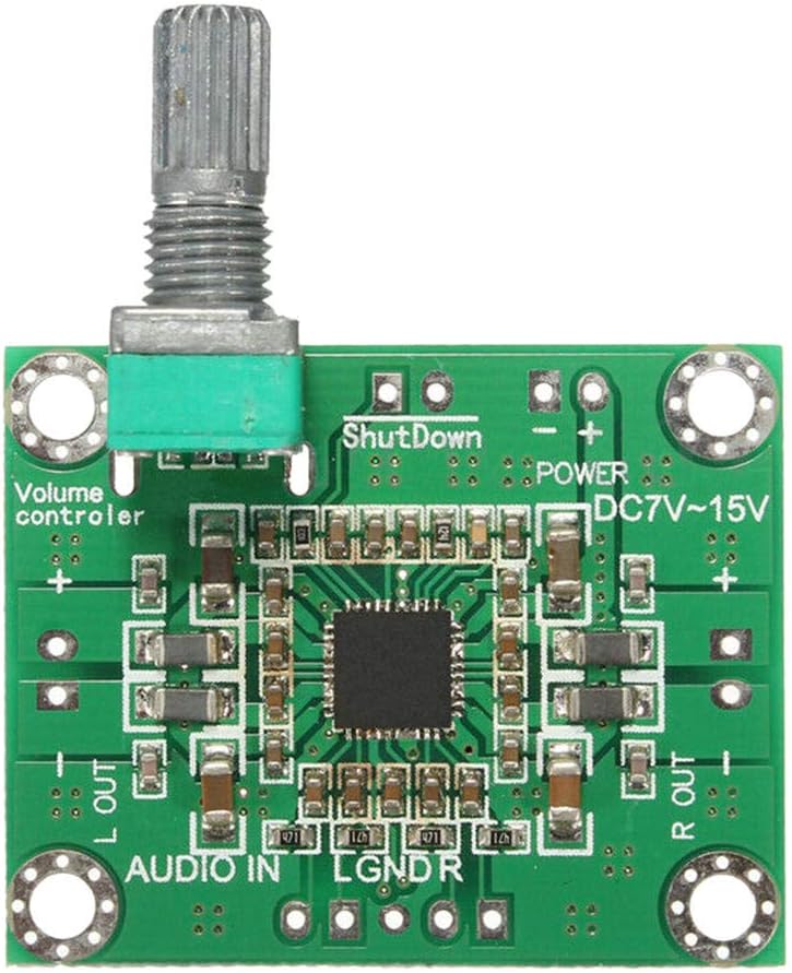 Loriver PAM8610 Mini Dual Channel Class D 7-15V Digital Audio Stereo Amplifier Board