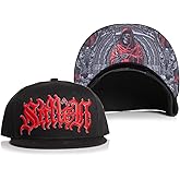 Sullen Time Spent Tattoo Lifestyle Graphic Snapback Artist Series Flat Bill Hat Black