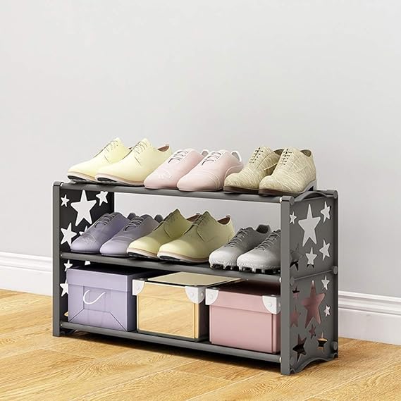 ZL Sterne Schuhregal für Kinder, Stapeln des Schuh-Turm-Organisators