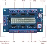 fasient 24/20-pin ATX Power Supply Board Module Adapter 24 Amp Screw Terminal view 3