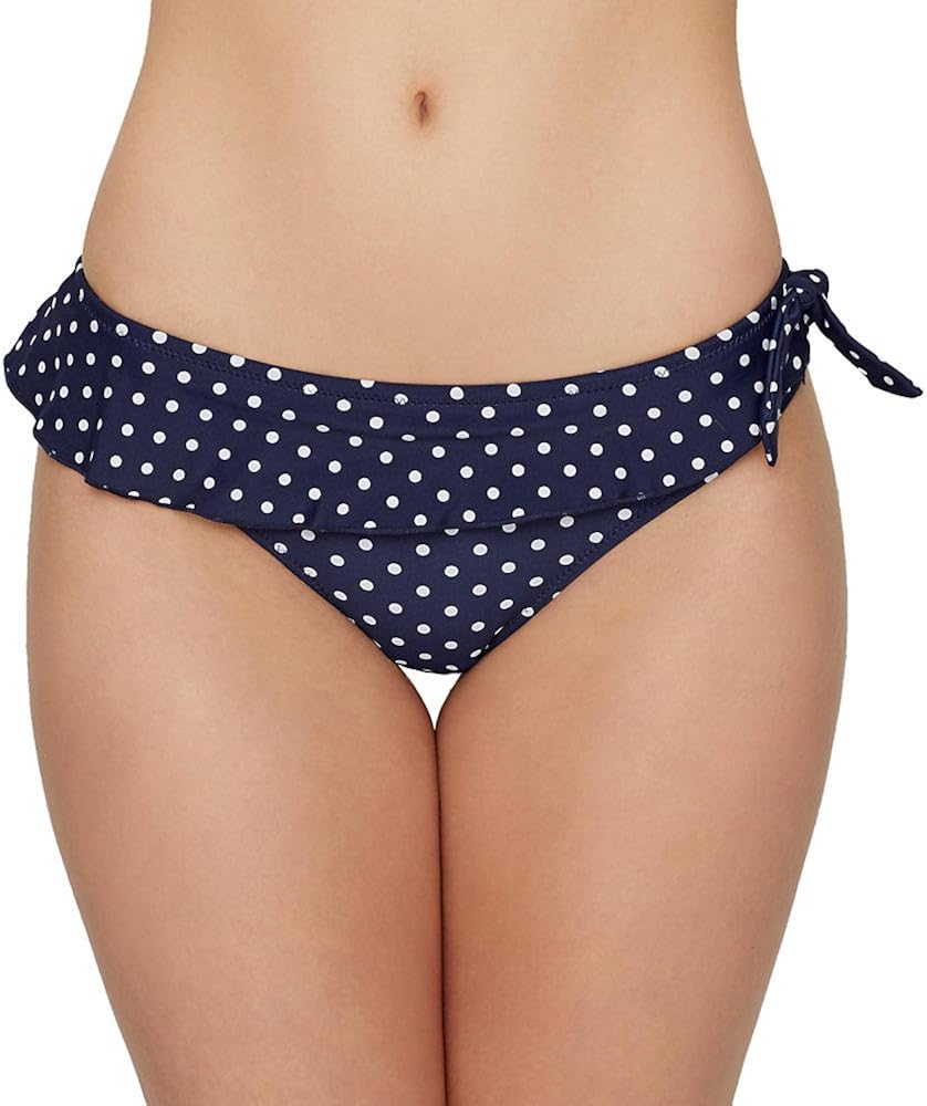 pour moi hot spots frill control swimsuit