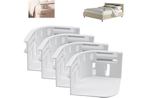 ZMTNY Bed Sheet Holder 4Pack,Ultra Secure Mattress Fit,All Bed Sheet Holders with Adjustable Straps for Secure fit on Any Mattress,Strong Grip for Every Bed Size (White)