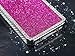 Pandamimi Deluxe Hot Pink Chrome Bling Crystal Rhinestone Hard Case Skin Cover for Apple iPhone 4 4S 4G With Front and Back Screen protector and Pink Stylus