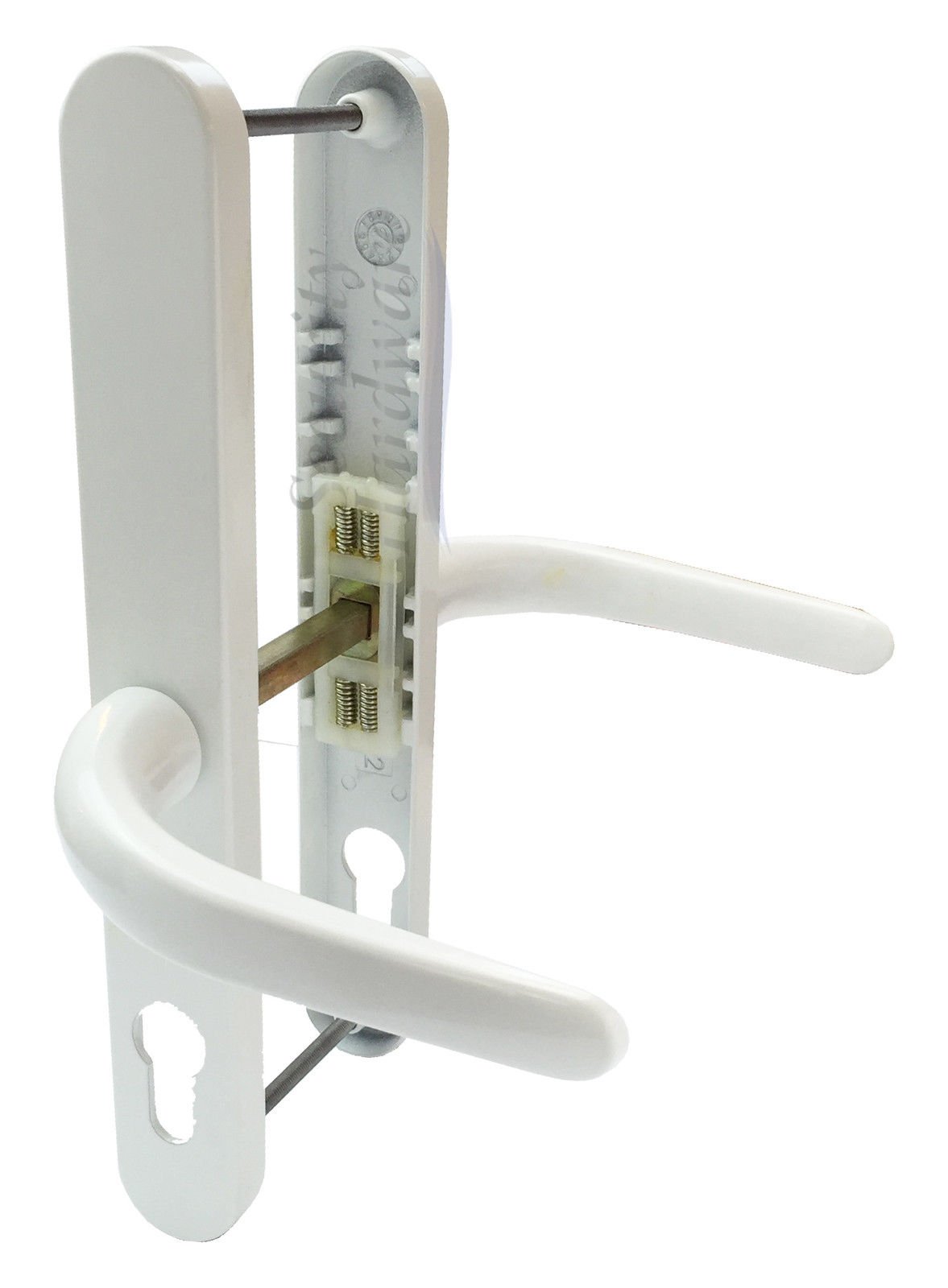 Fullex 68PZ Lever / Lever - UPVC Door Handle - to suit Fullex Locks - White