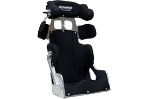 ASSAULT RACING PRODUCTS Ultra Shield Aluminum 16" 20 Degree Full Containment 2 Racing Seat/Black Cover