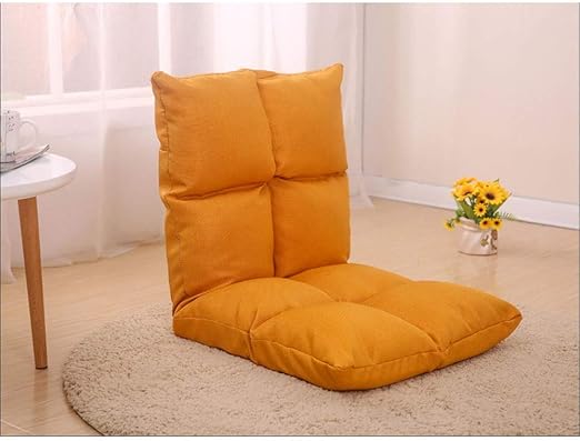Lazy Cushion Sofa Chair Backrest One Foldable Washable Floor
