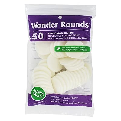 Wonder Rounds 50 عدد نفخة مستحضرات التجميل