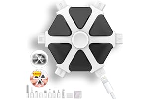 ORDILEND iPhone Cleaning Kit iPhone Cleaner, Charging Port Cleaning Multi-Tool Phone Repair & Restore Lightning Port Cell Phone Cleaner for iPhone iPad, Speakers,Earbuds, Cable, USB C Port AirPods