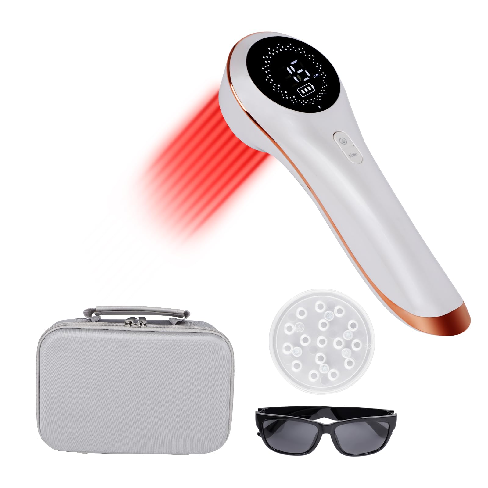 Photo 1 of Infra Red Light Therapy Device for Muscle Joint Pain Relief, Handheld Near Infrared Light Treatment Body, Knee, Shoulder, Back, Portable Infrared Therapy at Home Dog, Cat, Horse
