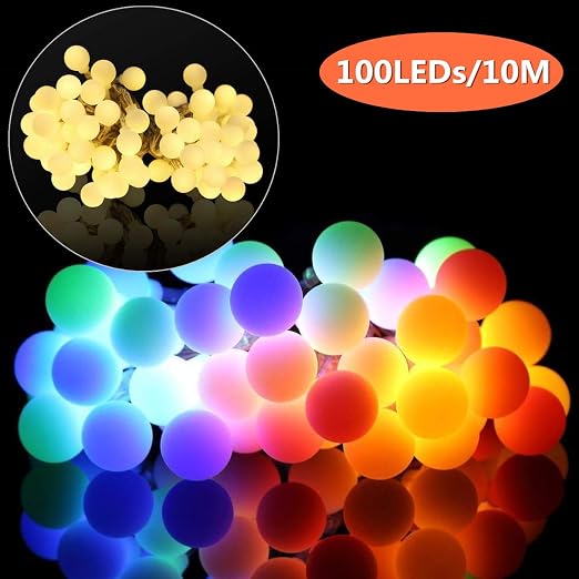 Backture Guirlande Lumineuse Multicolore 2 In 1 Blanc Chaud
