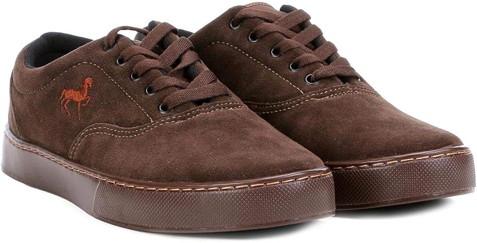 tênis polo royal montecar camurça masculino