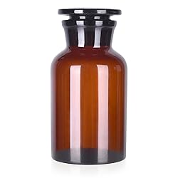 Kestun Lab Glass Borosilicate Reagent Bottle,Wide