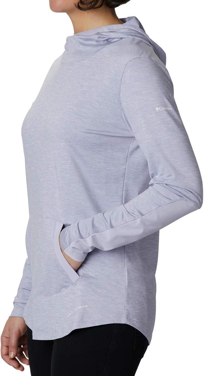 Columbia 哥伦比亚 Place to Place UPF 50 速干防晒 女式连帽套头衫 XS码4.4折.67 海淘转运到手约￥169