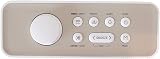 Roxel RDR-40 DAB/DAB+ Portable Radio with Bluetooth Dual Alarm White/Cappuccino view 2